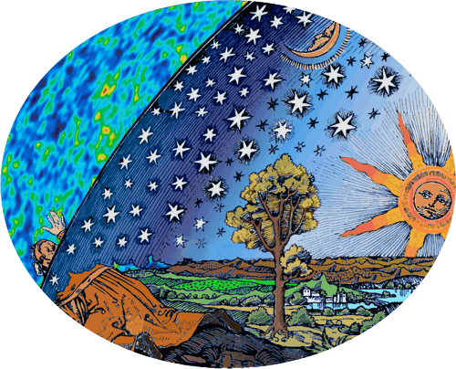 Kosmologie – Flammarianova rytina