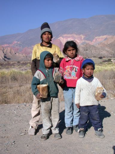 Indiáni v Andách