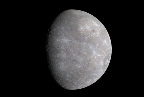 Merkur z MESSENGERu