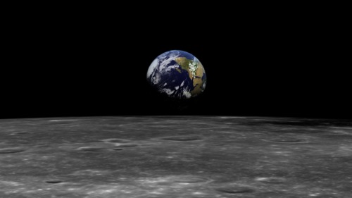 Snímek Země z Apolla 17