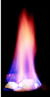 Hořící hydrát metanu