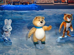 Maskoti na zimní olympiádě v Soči (2014)