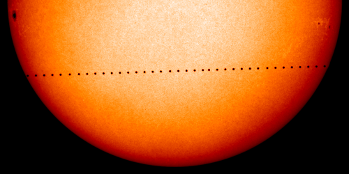 Pechod Merkuru pes Slunce v roce 2006