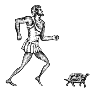 Závod Achillea se želvou