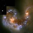NGC 4038 a 4039 - srka dvou galaxi