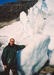 Rosta at the glacier