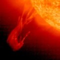 Sluneční erupce (avi; 0,5 MB)