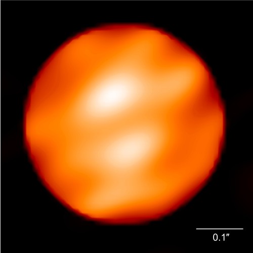Povrch hvězdy Betelgeuse