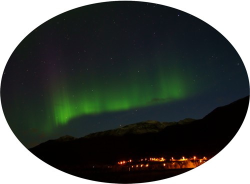Aurora Borealis Polaris (severní světla polární). Expedice Aurora 2012.