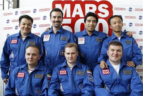 Dobrovolní účastníci projektu Mars 500