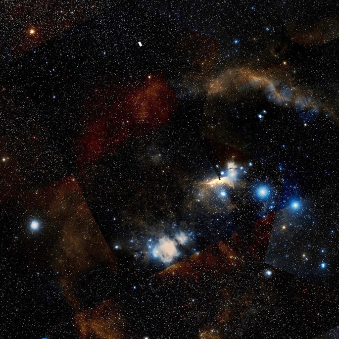 Komplex mlhovin v Orionu
