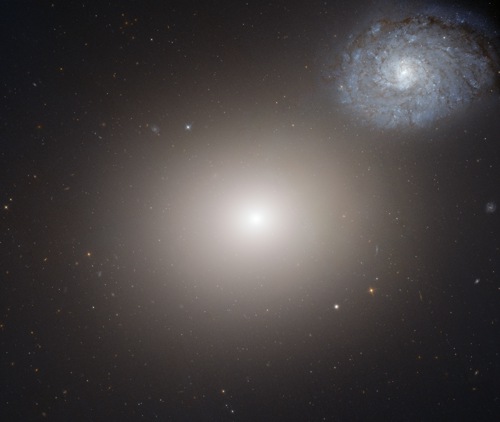 Obří eliptická galaxie M 60