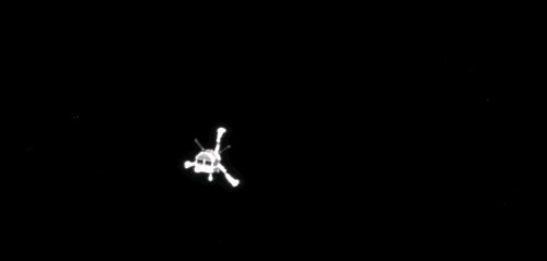Odpojení modulu Philae od sondy Rosetta