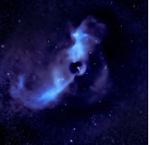 Rentgenový snímek centra M 87