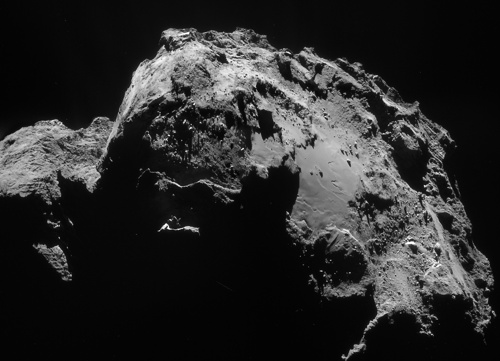 Snímek komety 67P/Churyumov-Gerasimenko