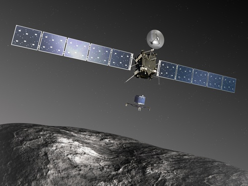 Mise Rosetta, umělecká vize ESA