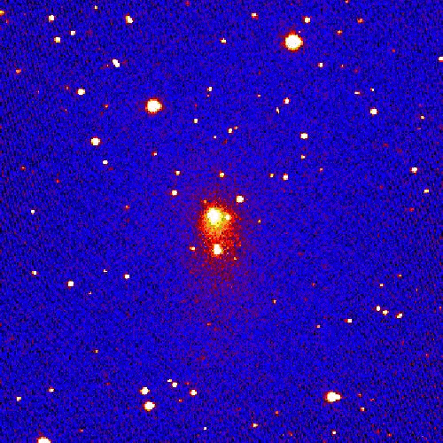 Změna jasu komety 9P/Tempel 1 pozorovaná z Rosetty po srážce 