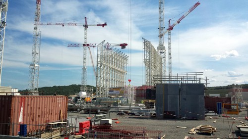 Staveniště tokamaku ITER