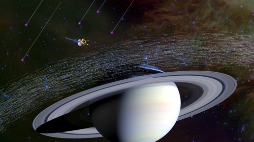 Závěrečná fáze letu sondy Cassini