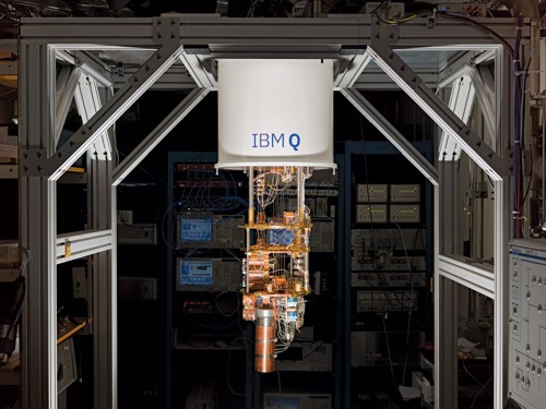 Pohled do nitra počítače IBM Q