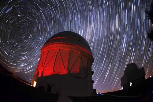 Kopule čtyřmetrového dalekohledu Victora Blanka