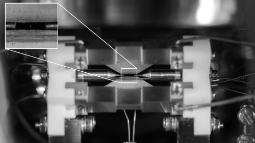 Fotografie jediného atomu stroncia