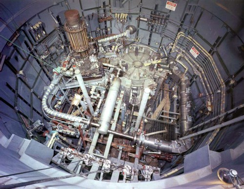 Pohled do útrob rychlého reaktoru MSR