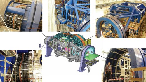 Schéma pracoviště hadronové radioterapie se synchrotronem