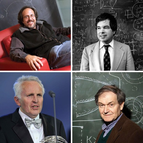 Lee Smolin, Kenneth Geddes Wilson, Alexandr Markovič Poljakov, Sir Roger Penrose