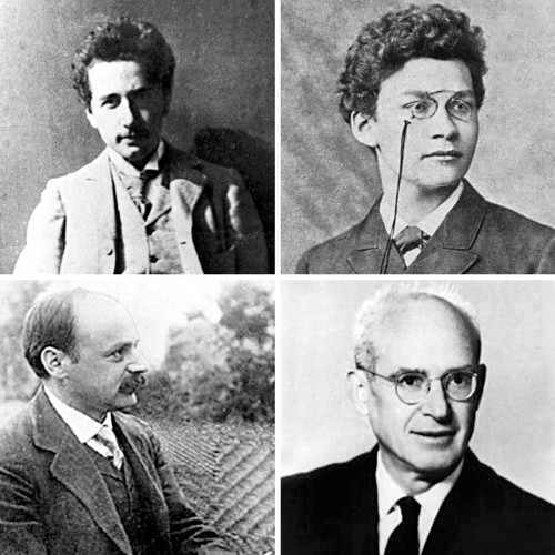 Albert Einstein; Herman Minkowski; Karl Schwarzschild; Nathan Rosen