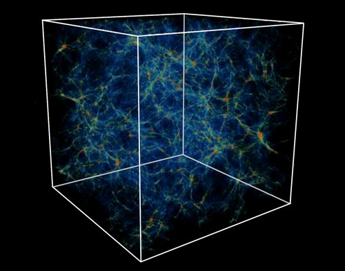 Numerická simulace formování struktur ve vesmíru