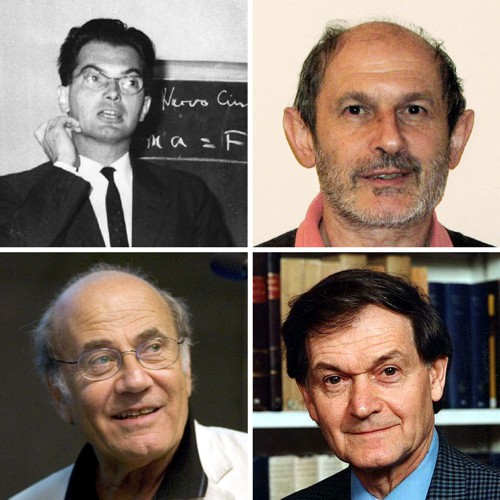 Frigyes Károlyházi, Lajos Diósi, Giancarlo C. Ghirardi, Sir Roger Penrose