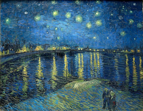 Vincent van Gogh: Hvězdná noc nad Rýnem