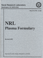 NRL Plasma Formulary