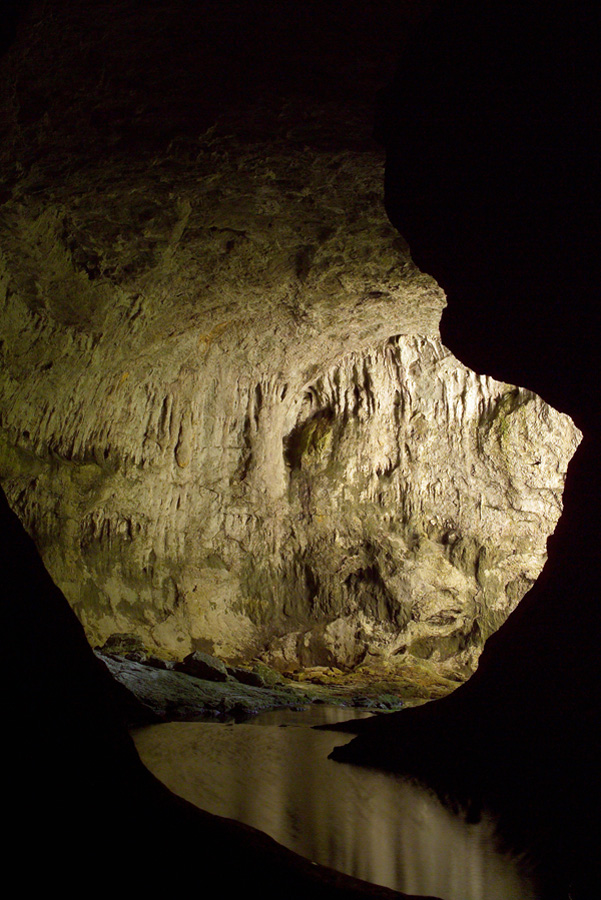Jeskyn v sol Rakov kocjan (u Malho naravnho okna)